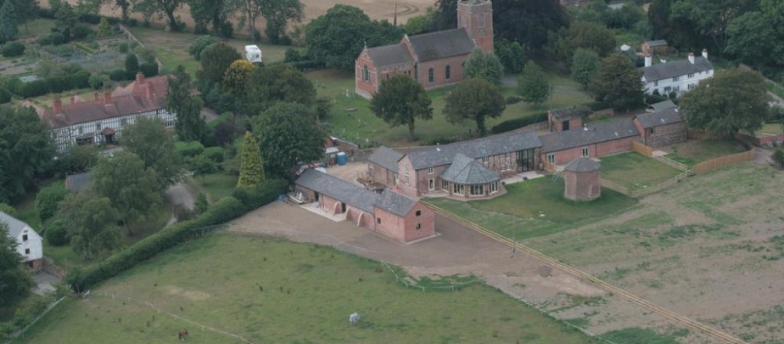 Manor Farm arial